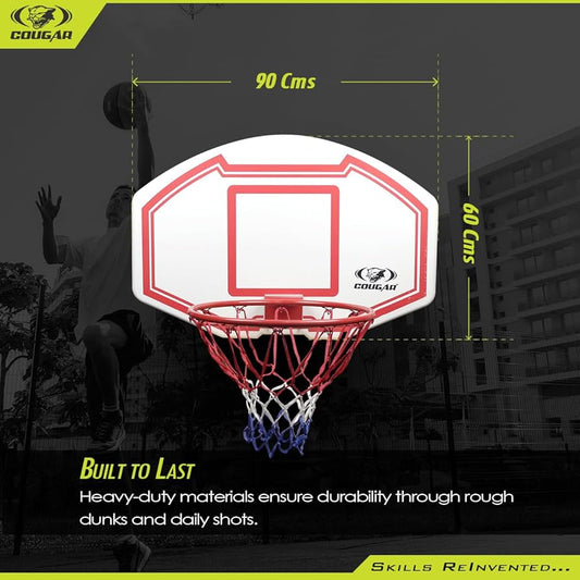 Cougar Basketball Board Layup