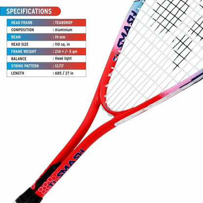 DSC Ti Smash Squash Racquet